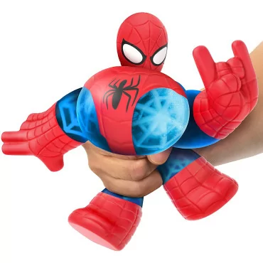 Heroes of Goo Jit Zu nyújtható figura Marvel hősök Spiderman