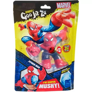 Heroes of Goo Jit Zu nyújtható figura Marvel hősök Spiderman