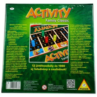 Piatnik 710773 társasjáték Activity family Classic