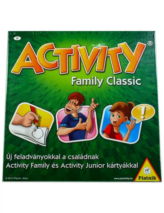 Piatnik 710773 társasjáték Activity family Classic