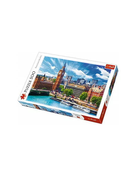 Trefl 37329 Puzzle 500 dielov Slnečný deň v Londýne