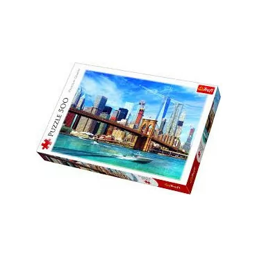 Trefl 37331 Puzzle 500 dielov Pohlaď na New York