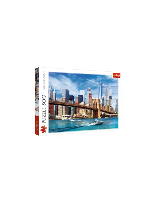 Trefl 37331 Puzzle 500 dielov Pohlaď na New York