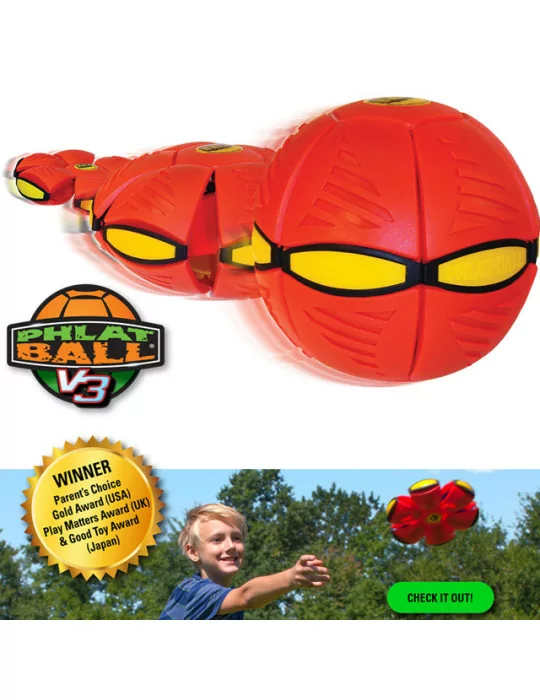 Phlat Ball V5 červený