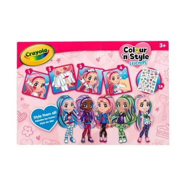 Crayola Colour ‘n Style Friends Deluxe Rose baba