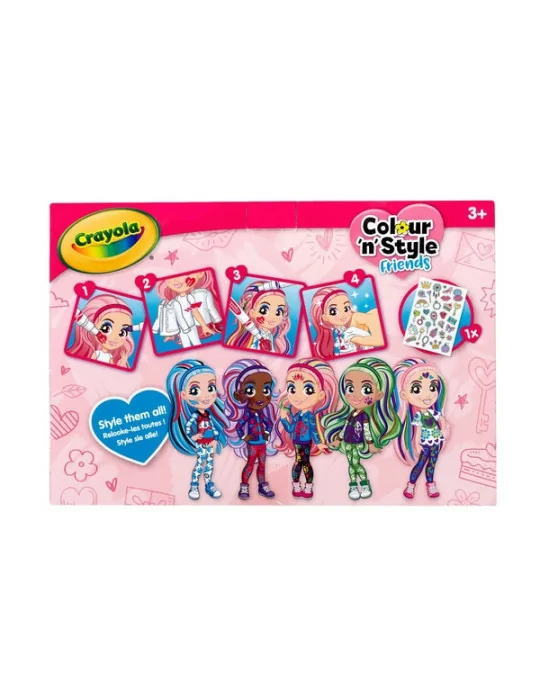 Crayola Colour ‘n Style Friends Deluxe Rose baba