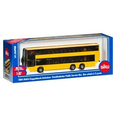 Siku Super 1884 dvojpodlažný mestský autobus MAN 1:87