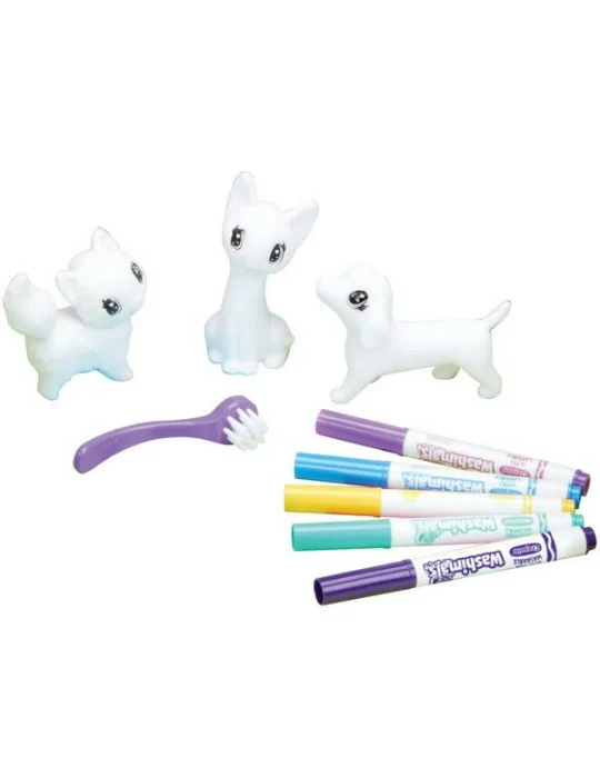 Crayola 74-7373 Washimals hangulatos házikó játékszett