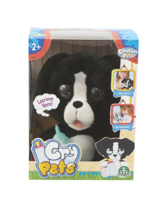 Cry Pets Pityergő fekete kiskutya