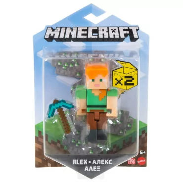 Mattel GTT49 Minecraft 8 cm figúrka Alex