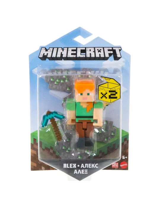 Mattel GTT49 Minecraft 8 cm figúrka Alex