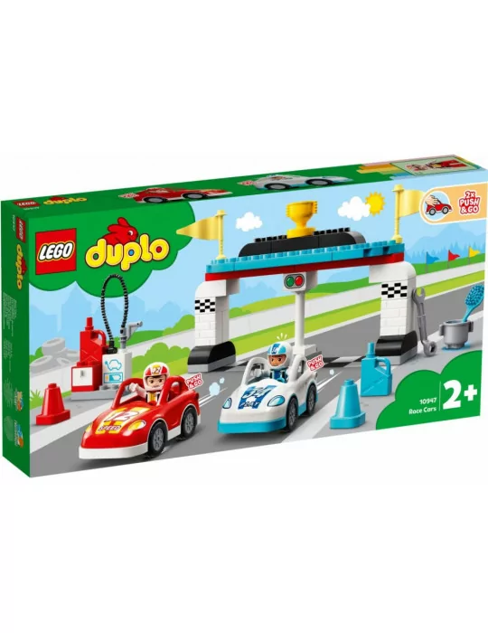 LEGO 10947 DUPLO Pretekárske autá
