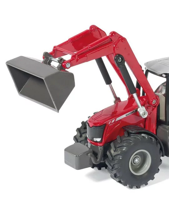 Siku Farmer 1985 traktor Massey Ferguson s predným nakladačom 1:50