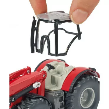 Siku Farmer 1985 traktor Massey Ferguson s predným nakladačom 1:50