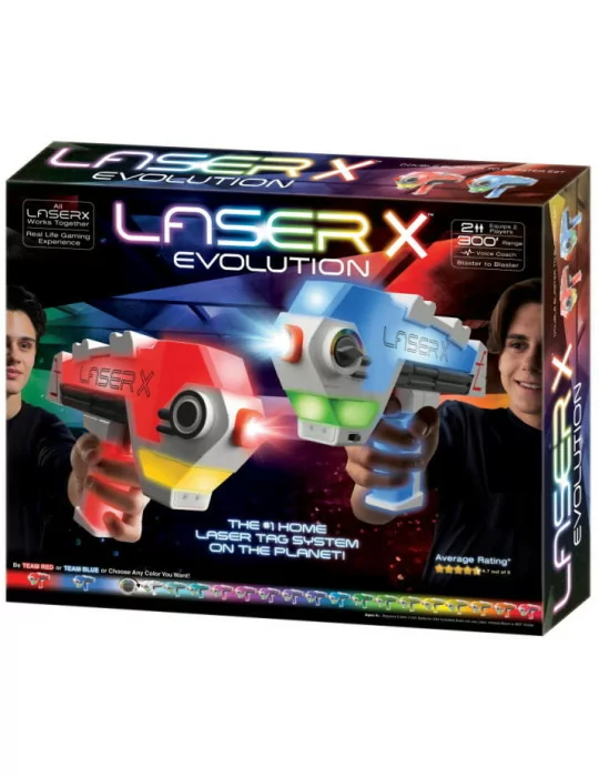 LASER X Evolution double blaster set pre 2 hráčov