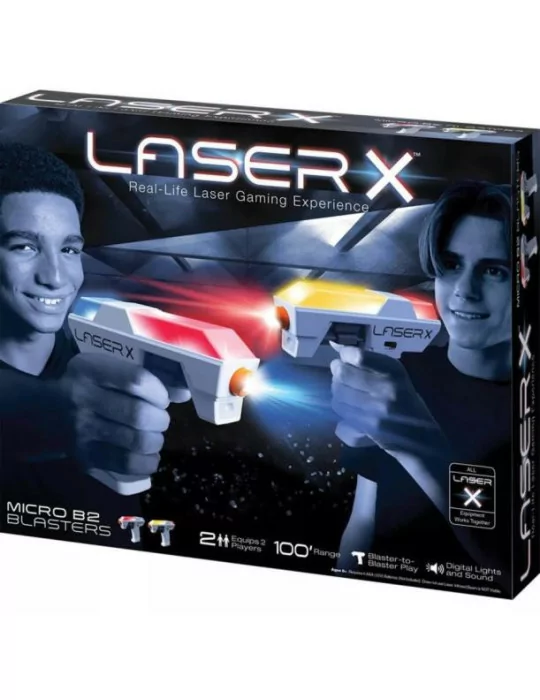 Laser X mikro blaster šport sada pre 2 hráčov