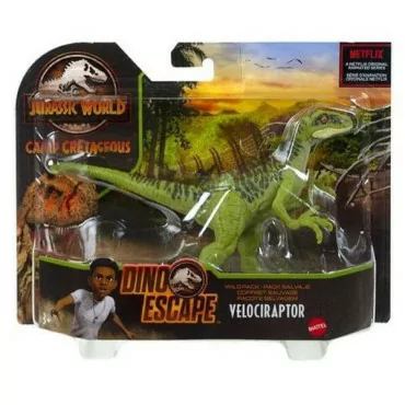 Mattel GWC93-HCL82 Jurassic World Dino Escape Divočina - Velociraptor