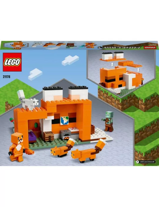 LEGO 21178 Minecraft Líščí domček