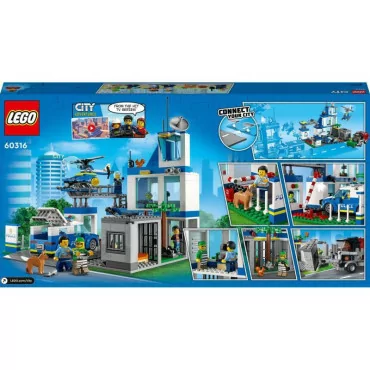 LEGO 60316 CITY Policajná stanica