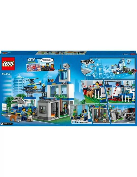 LEGO 60316 CITY Policajná stanica