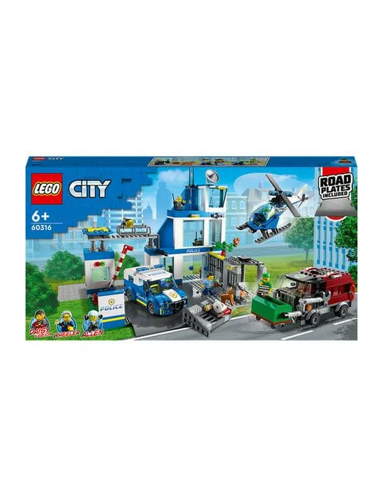 LEGO 60316 CITY Policajná stanica