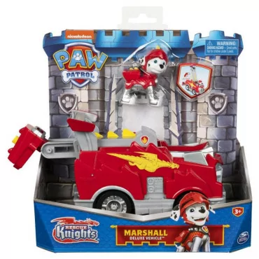 Spin Master 6063585 Paw Patrol Rytieri - Labkova patrola Tematické vozidlo Marchall