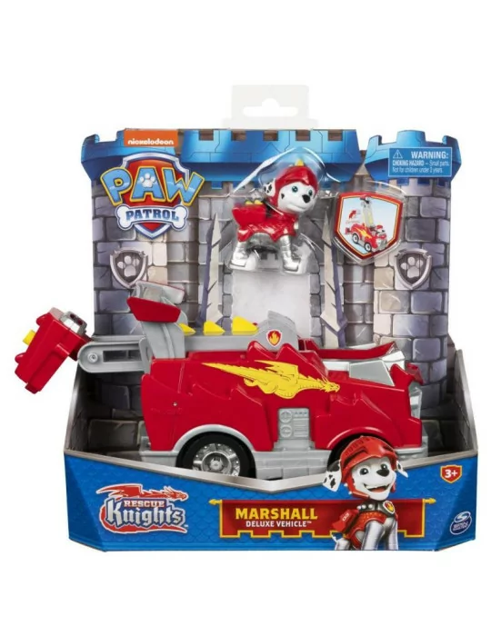 Spin Master 6063585 Paw Patrol Rytieri - Labkova patrola Tematické vozidlo Marchall