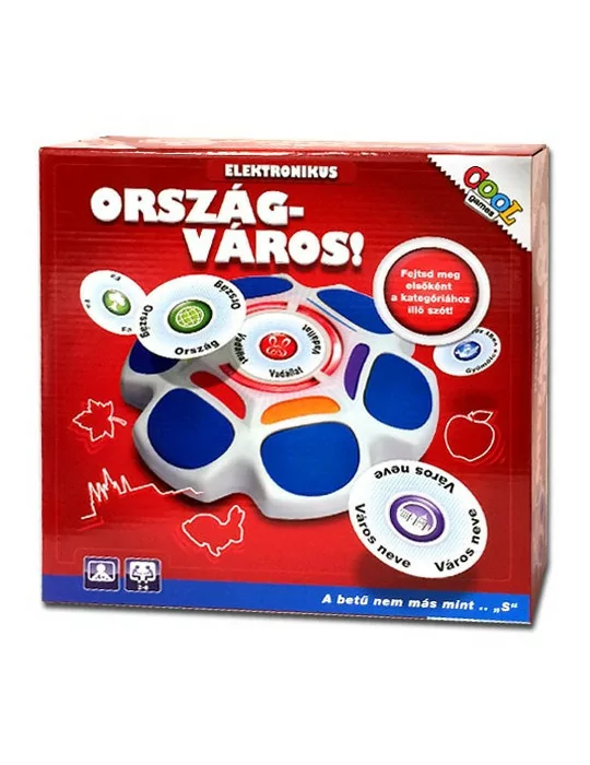 Ország-város elektromos társasjáték