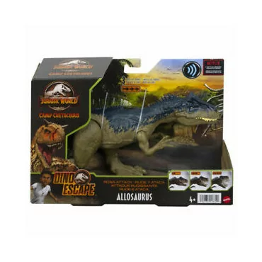 Mattel GWD06 Jurassic World Dino Escape Ohlušujúci útok Allosaurus