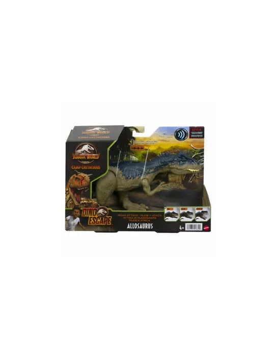 Mattel GWD06 Jurassic World Dino Escape Ohlušujúci útok Allosaurus