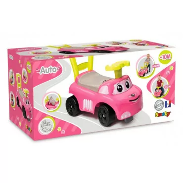 Smoby 720524 Odrážadlo Auto ružové