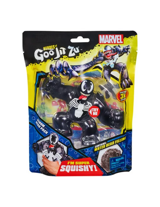 Heroes of Goo Jit Zu nyújtható figura Marvel hősök Venom