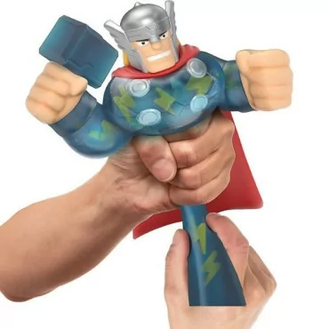 Heroes of Goo Jit Zu nyújtható figura Marvel hősök Thor