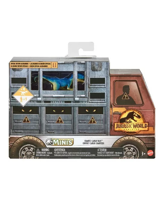 Mattel GWP71 Jurassic World Mini Figurky dinosaurov Chaotic Cargo Pack