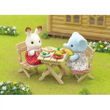 Sylvanian Families 5640 BBQ súprava na piknik so slonom