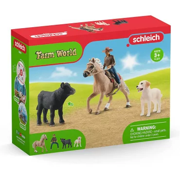 Schleich 42578 westernové jazdecké dobrodružstvá