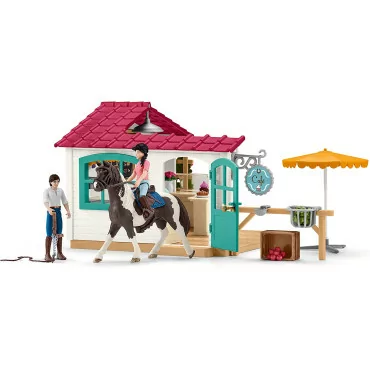 Schleich 42592 kaviareň pre jazdcov