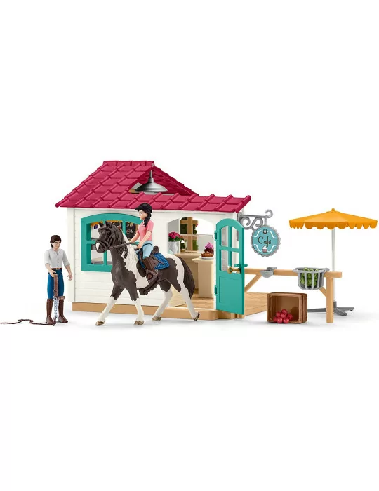 Schleich 42592 kaviareň pre jazdcov