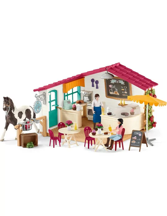 Schleich 42592 kaviareň pre jazdcov