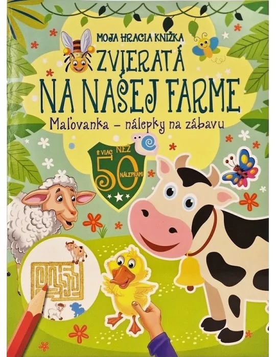 Foni book Zvieratá na našej farme - Moja hracia knižka