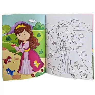 Foni book Stílusos hercegnők kifestő