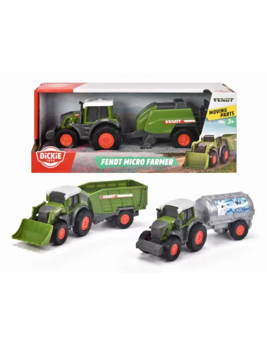 Dickie 203732002 Traktor Fendt Micro Farmer 18 cm