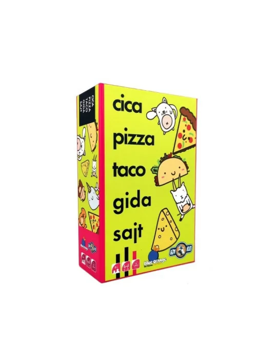 Gémklub Cica, pizza, taco, gida, sajt