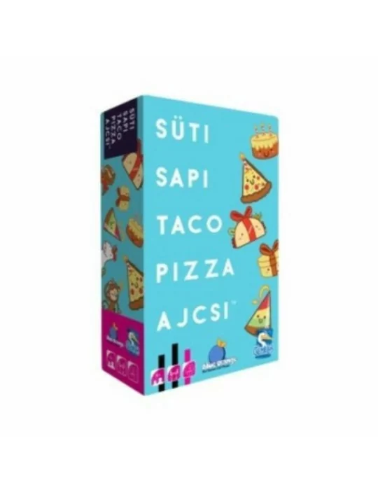 Gémklub Süti, sapi, taco, pizza, ajcsi társasjáték