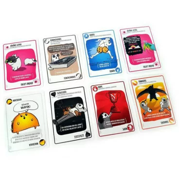 Robbanó cicák kártyajáték