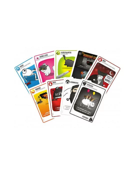 Robbanó cicák kártyajáték