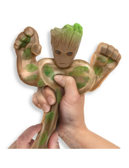 Heroes of Goo Jit Zu nyújtható figura Marvel hősök Groot