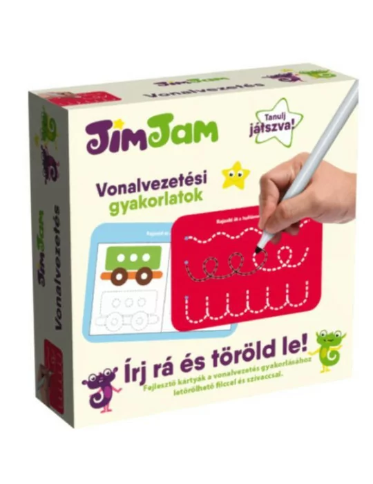 JimJam: Írj rá és töröld le! - Vonalvezetés