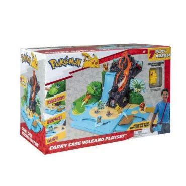 Orbico Pokemon Carry Case Volcano Playset