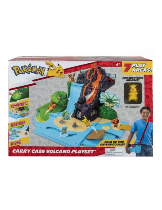 Orbico Pokemon Carry Case Volcano Playset